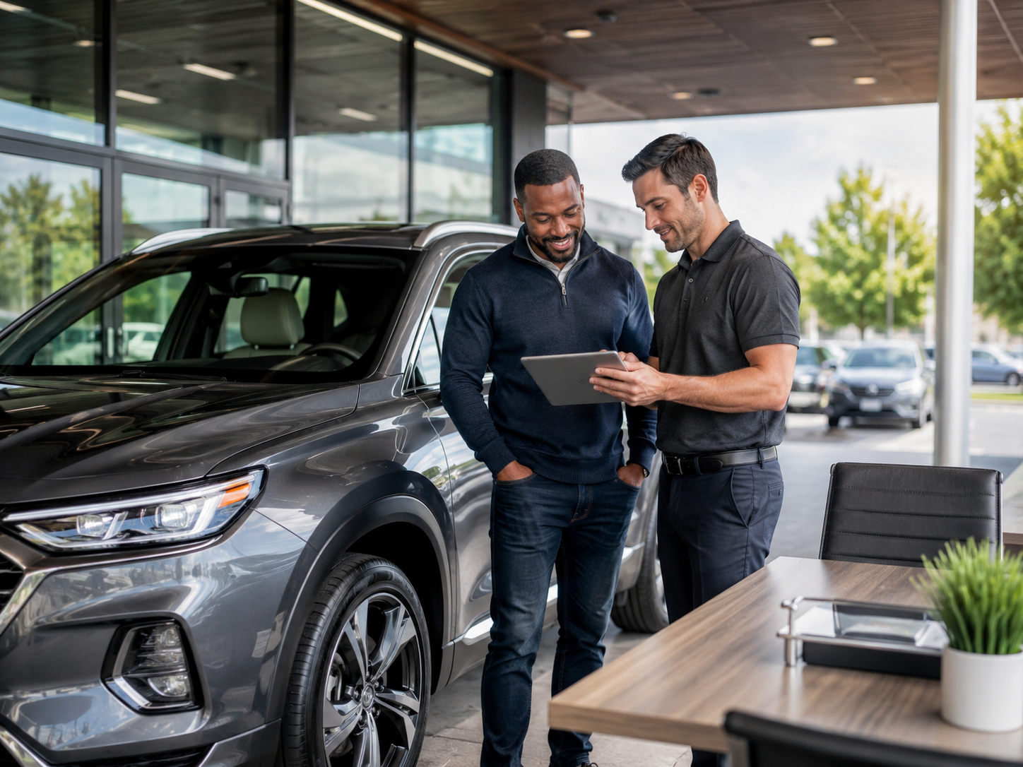 iDeal Auto Dealers vehicle trade-in consultation and customer service